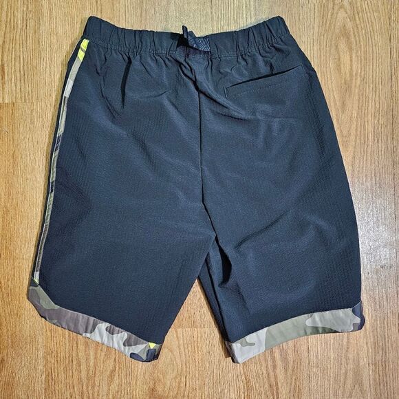 Adidas Originals Ryv Camo Shorts Sports Black GK5915 Men's Size Small S Belt - Picture 11 of 15